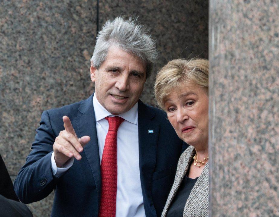 Kristalina Georgieva destacoacute la solidez del programa econoacutemico 