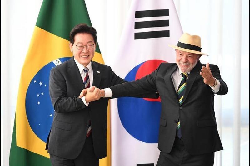 Lula da Silva anuncioacute un acuerdo entre el Mercosur y la Repuacuteblica de Corea