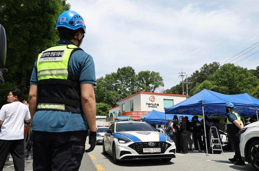 Fuga de foacutesforo blanco en la base K-55 de Corea del Sur- evacuacutean zonas cercanas por alerta de emergencia
