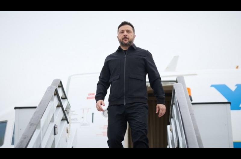Zelenski llegoacute a los Estados Unidos para reunirse con Trump