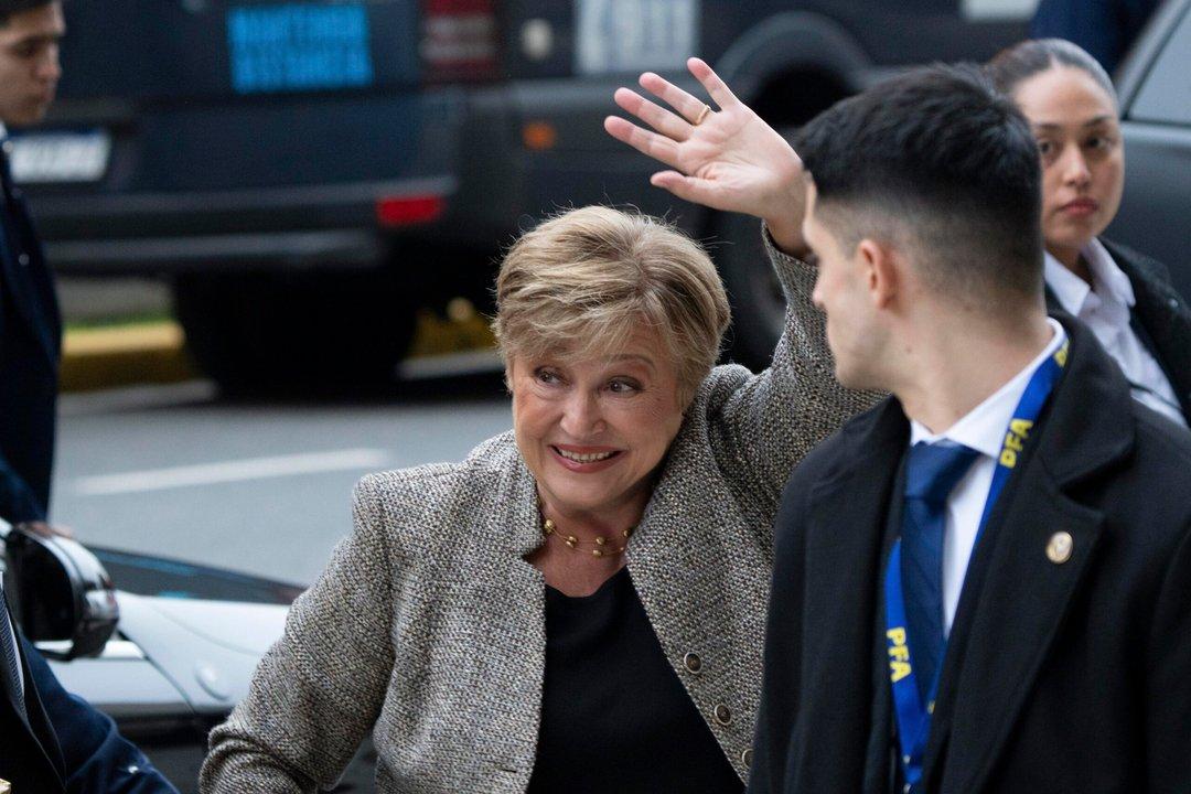 Elogios riesgos y un paralelismo con Messi- las reflexiones de Kristalina Georgieva sobre su paso por Argentina