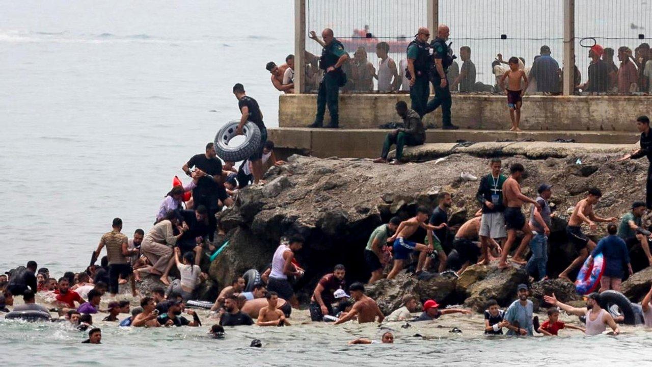 Ceuta- muerte incidentes y grieta geopoliacutetica entre las consecuencias de un fenoacutemeno recurrente