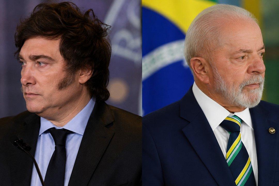 Milei redobloacute su ataque contra Lula- Es un ladroacuten un corrupto y un presidiario