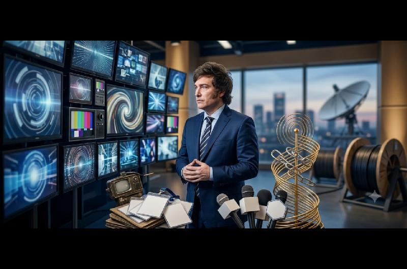 ldquoDuentildeos de medios interfieren en la Justicia- iquestDe quieacuten habla Javier Milei