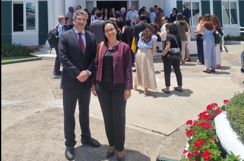 Jueces de la Suprema Corte disertaron en Congreso de Nintildeez y Adolescencia