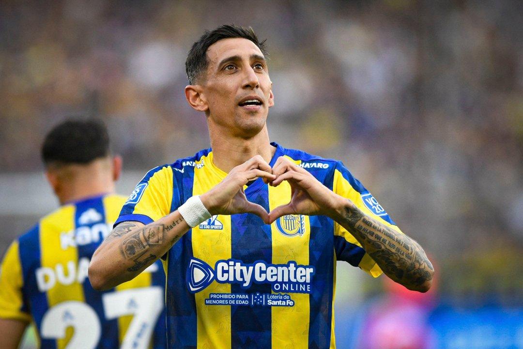 El posteo de Di Mariacutea tras vencer a River- iquestcon palito para Aacutengel Correa
