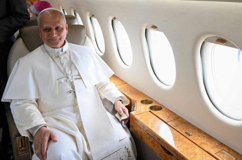 El Gobierno celebroacute la visita del papa Leoacuten XIV a la Argentina