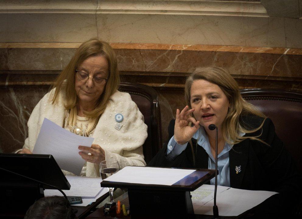 Debate en el Senado por Propiedad Privada- fuerte choque entre La Libertad Avanza y el bloque peronista