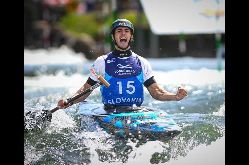 El argentino Manuel Tripano se consagroacute campeoacuten panamericano de canotaje eslalon
