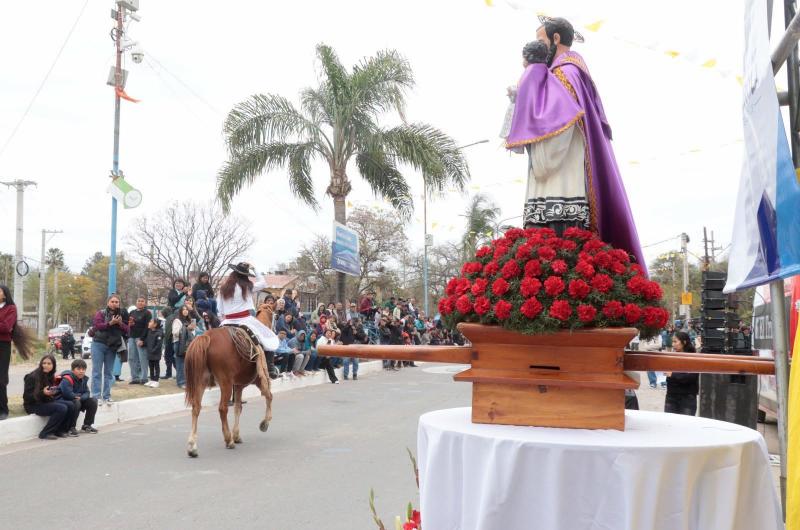 Palpalaacute renovoacute la fe y tradiciones al Santo del Pan y el Trabajo