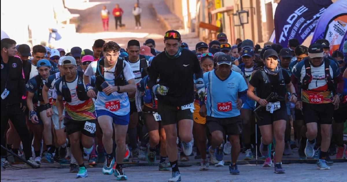 Maacutes de 600 atletas en el Trail de los Siete Colores