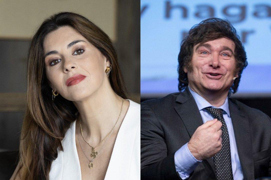 Milei llamoacute basura a Pagano y ella lo cruzoacute- chorro y mitoacutemano el poder te enfermoacute