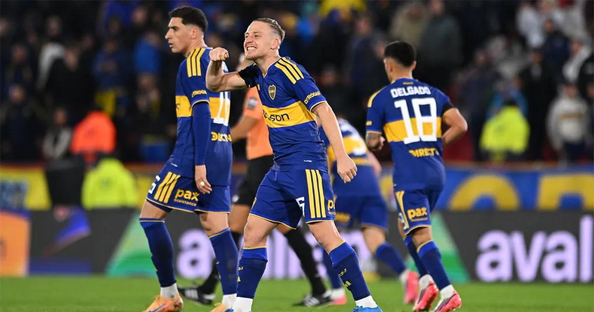 Boca remontoacute y se floreoacute ante Recoleta por los octavos de la Copa Sudamericana 