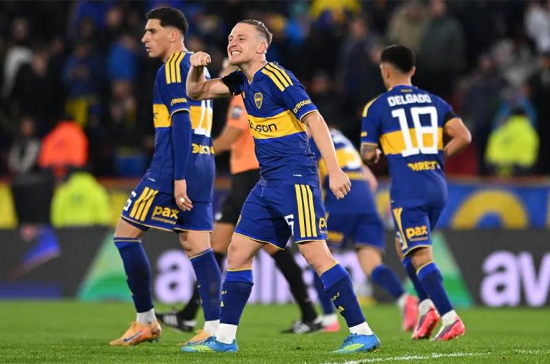 Boca remontoacute y se floreoacute ante Recoleta por los octavos de la Copa Sudamericana 