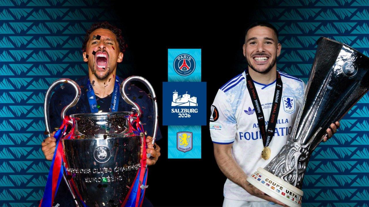 #128309 PSG vs Aston Villa EN VIVO- minuto a minuto de la Supercopa de Europa