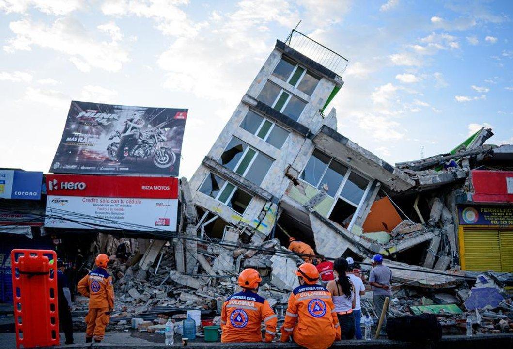 Advierten que el impacto del terremoto en Colombia es mayor de lo que se creiacutea