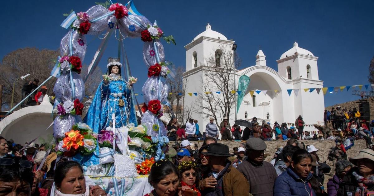 Casabindo celebra festividad en honor a la Virgen de la Asuncioacuten
