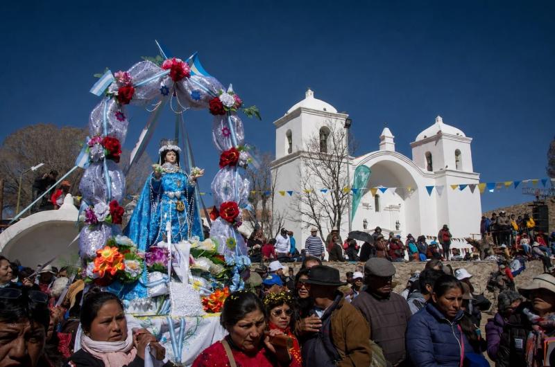 Casabindo celebra festividad en honor a la Virgen de la Asuncioacuten