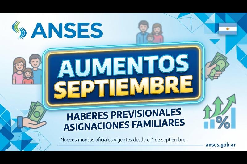 Jubilaciones AUH y prestaciones de ANSES- cuaacutento aumentan en septiembre de 2026