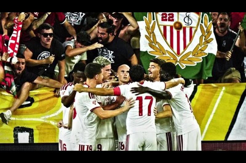Sevilla y Alaveacutes festejaron en el arranque de La Liga espantildeola