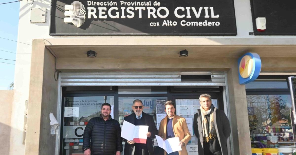Delegacioacuten del Registro Civil seguiraacute brindando servicios en Alto Comedero