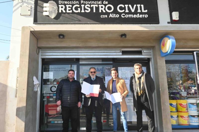 Delegacioacuten del Registro Civil seguiraacute brindando servicios en Alto Comedero