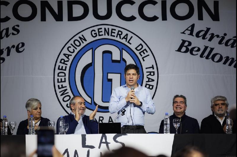 Kicillof- Para terminar con Milei y el experimento de la ultraderecha la clave es construir con todos