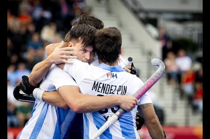 Los Leones golearon 7-1 a Nueva Zelanda y avanzaron a la segunda fase del Mundial de hockey