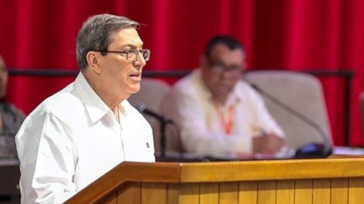 Canciller cubano aseguroacute que las sanciones de Estados Unidos buscan afectar la economiacutea de la isla
