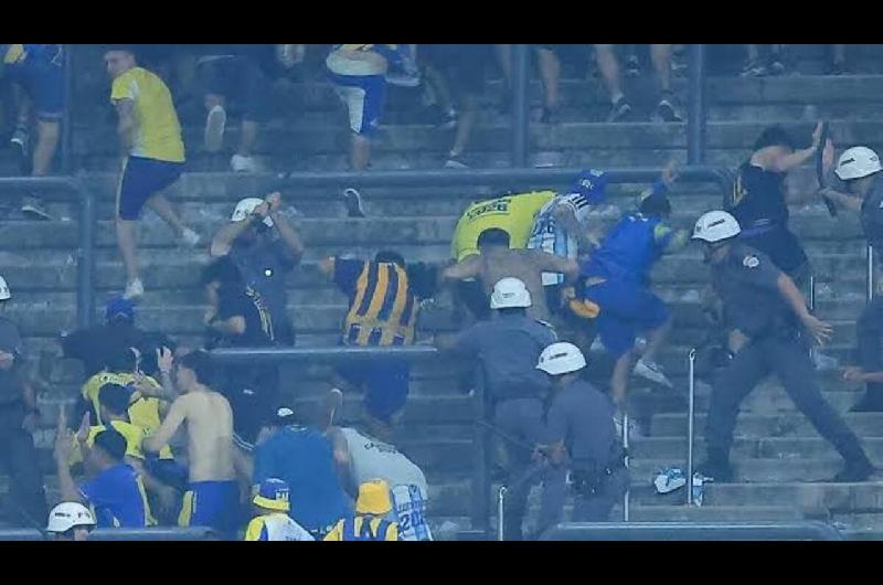 De la cancha al juzgado- nueve detenidos por los enfrentamientos tras el partido entre Rosario Central y Corinthians
