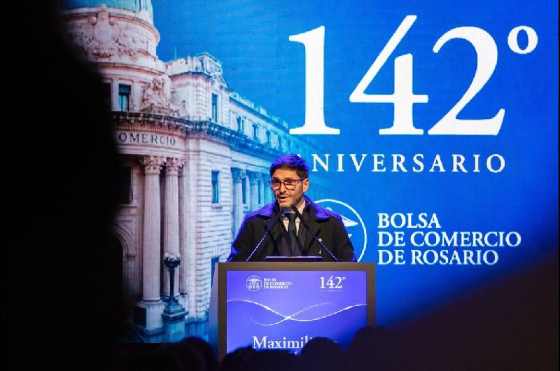 Pullaro pidioacute terminar con las retenciones y afirmoacute que gobernar es invertir para el desarrollo