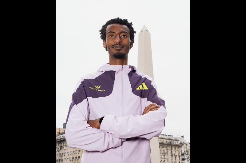 Yomif Kejelcha hizo historia en Buenos Aires- nuevo reacutecord mundial en la media maratoacuten