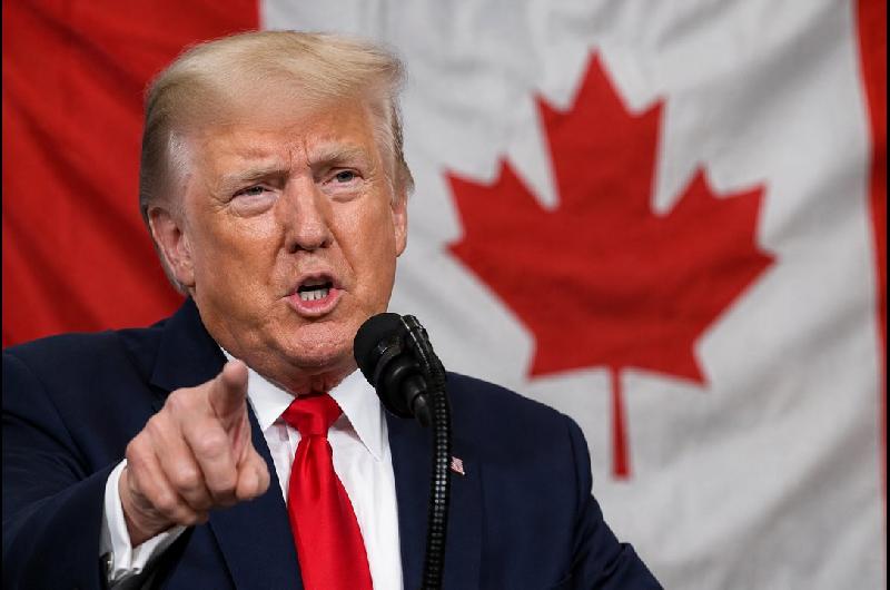 Trump aseguroacute que Canadaacute pretende ldquodisfrutar de las ventajas de ser un estadordquo norteamericano ldquosin serlordquo