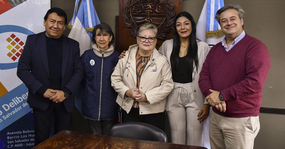 Veteranas de la guerra de Malvinas visitaron el Concejo Deliberante Capitalino