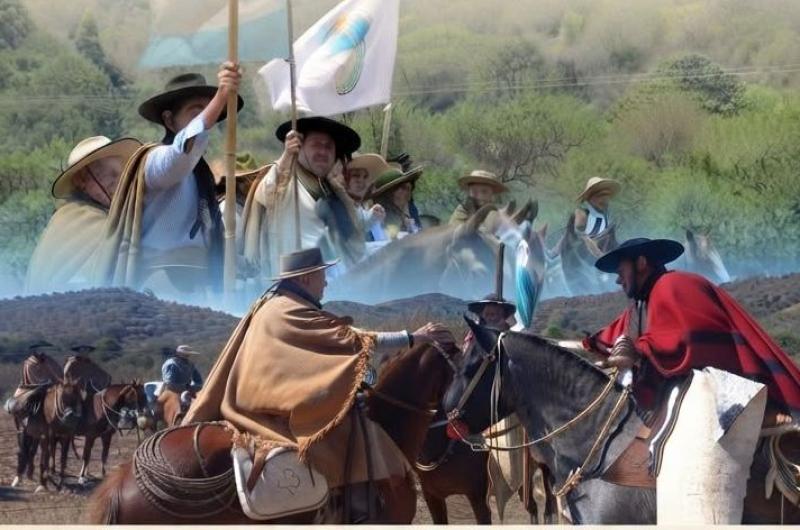 San Antonio y El Carmen preparan la XIX Marcha Patrioacutetica por el Camino Real