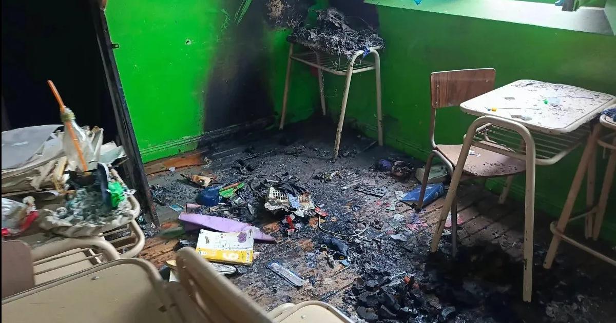 Detienen al acusado de incendiar la escuela de La Quiaca
