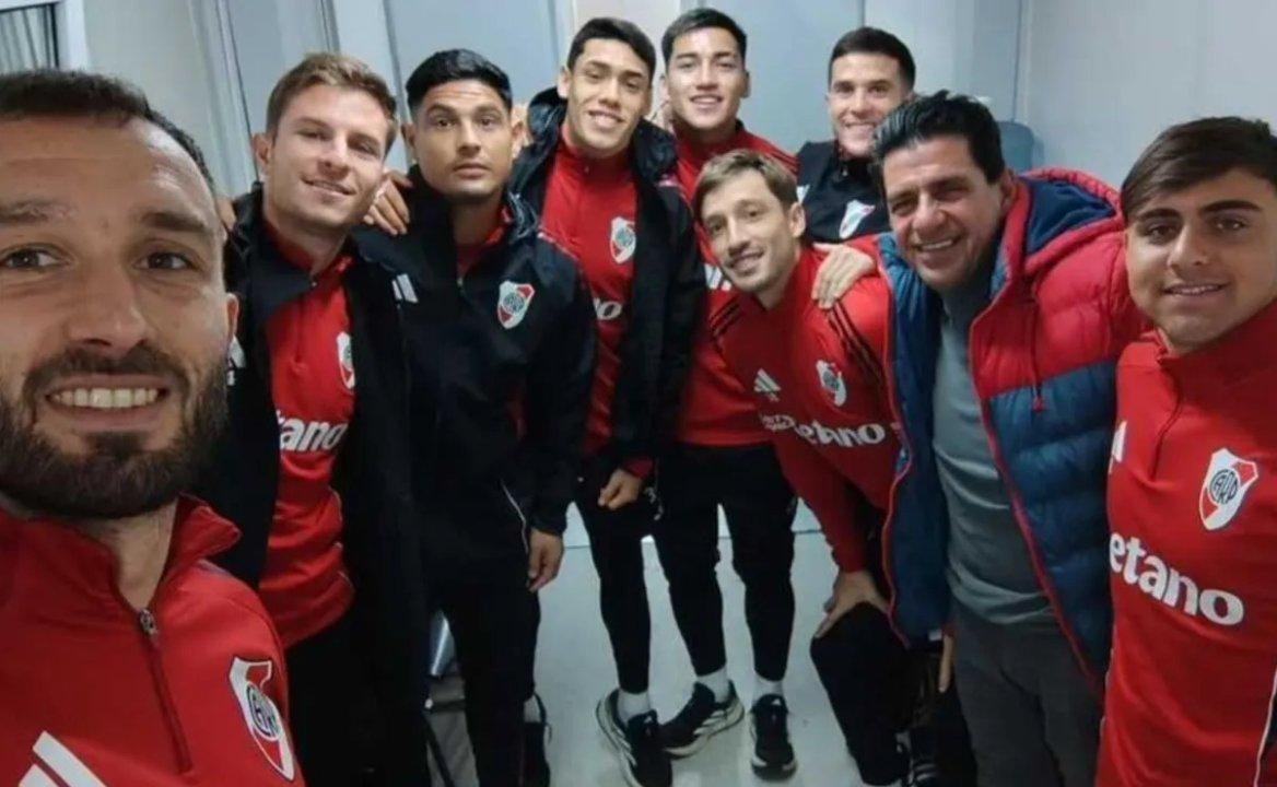 Queacute jugadores de River siguen en el predio de Cantilo tras la rescisioacuten de Germaacuten Pezzella