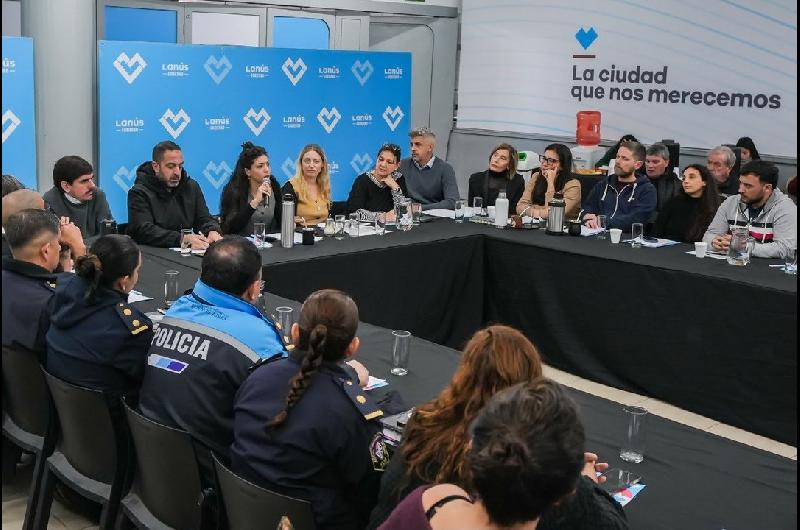 Lanuacutes lanzoacute una mesa multiagencial para prevenir el delito juvenil