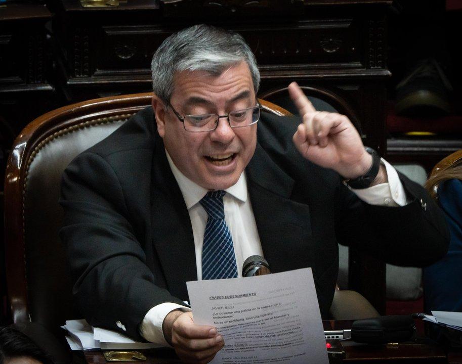ldquoBajaacute el dedito que no te dardquo el reto de Germaacuten Martiacutenez a Menem