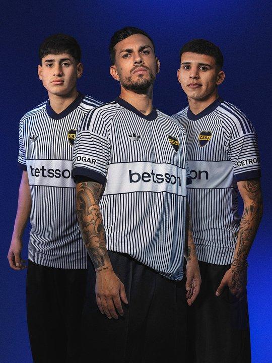 Boca presentoacute una nueva camiseta alternativa inspirada en sus oriacutegenes