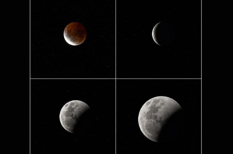 Jujuy fue testigo privilegiado del uacuteltimo eclipse lunar profundo del antildeo