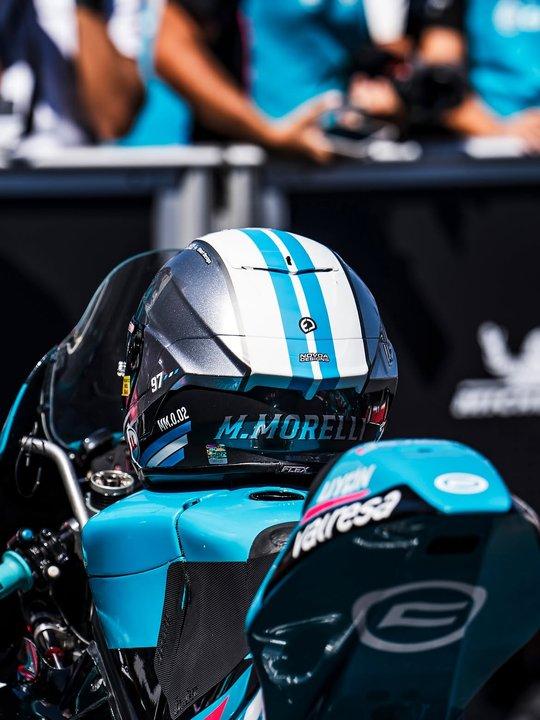 Moto3- Los argentinos Marco Morelli y Valentiacuten Perrone largaraacuten entre los primeros 10 en el GP de Aragoacuten