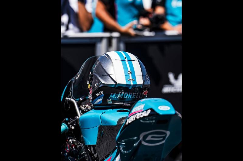 Moto3- Los argentinos Marco Morelli y Valentiacuten Perrone largaraacuten entre los primeros 10 en el GP de Aragoacuten