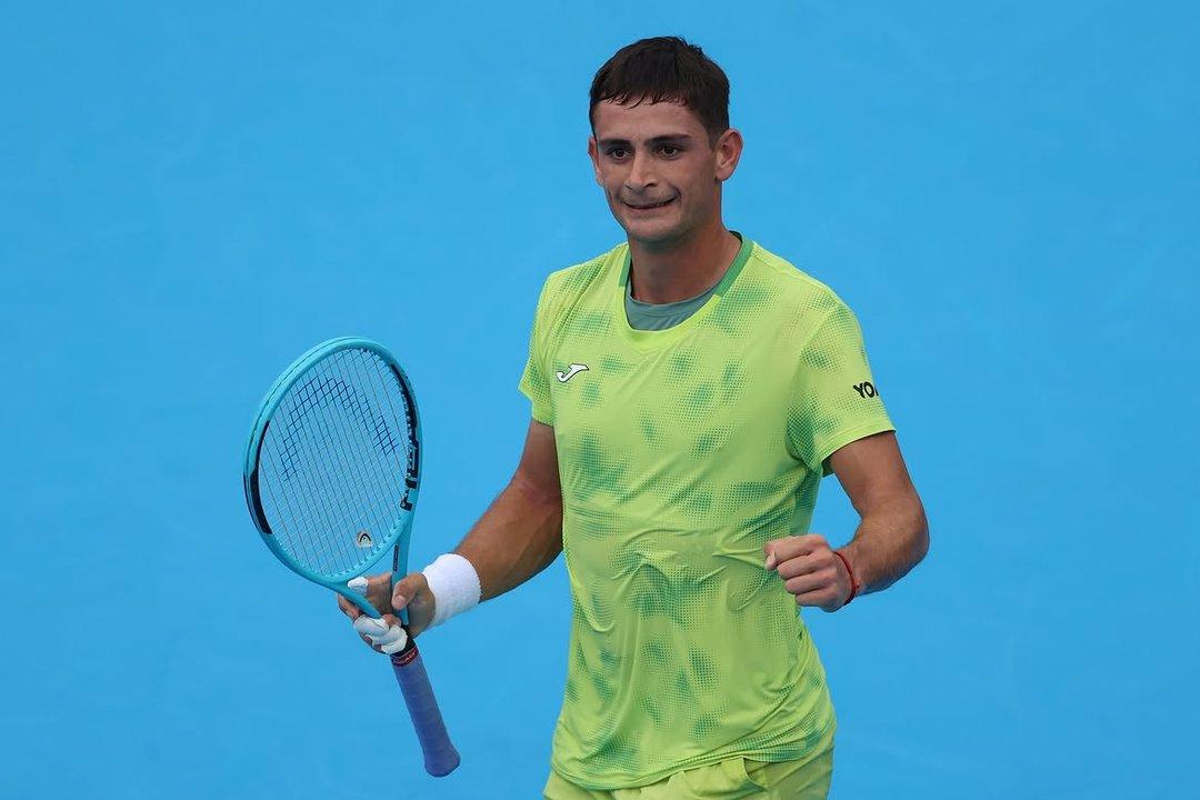 Hazantildea argentina en el US Open- Mariano Navone eliminoacute a Novak Djokovic en el debut