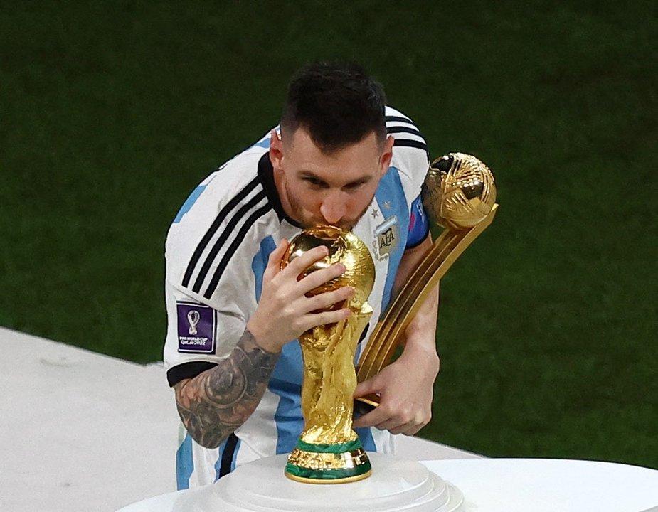 ldquoGracias eternasrdquo- el mensaje de la Seleccioacuten argentina a Messi