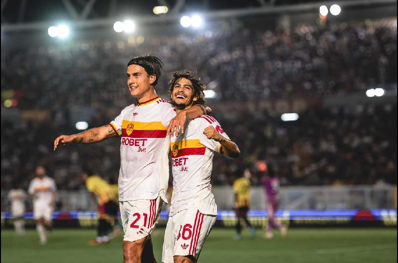 Roma goleoacute al Lecce y volvioacute a la punta de la Serie A