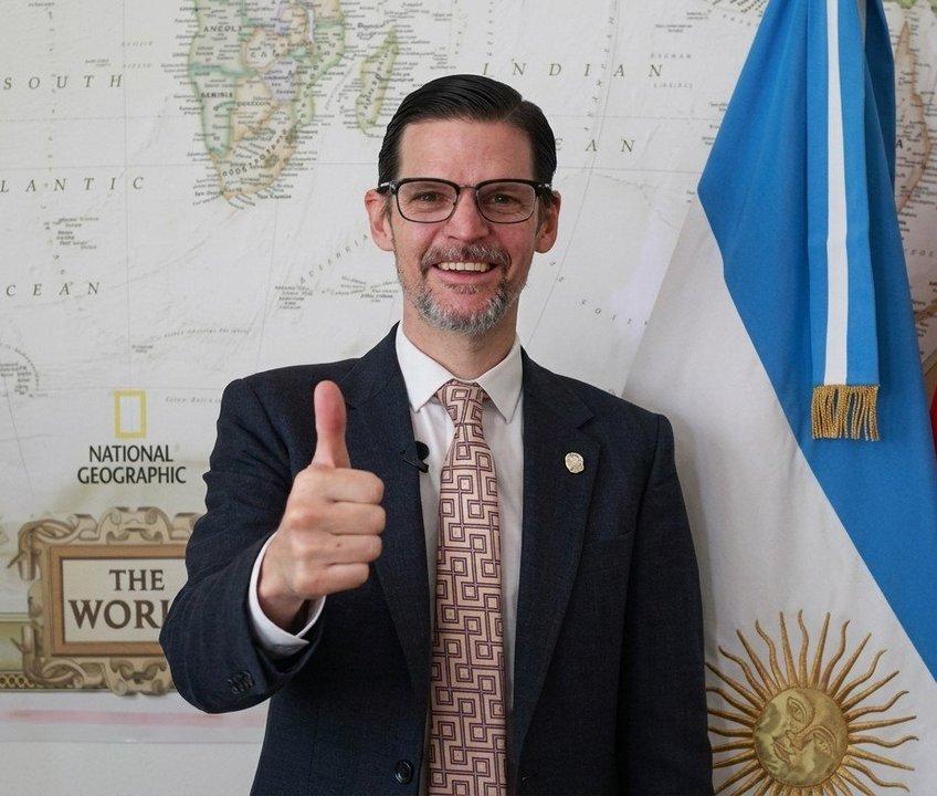 Sabino Vaca Narvaja seraacute conferencista principal en Shenzhen en un simposio sobre el pensamiento de Xi Jinping