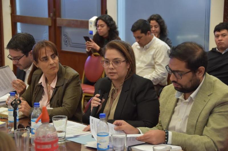 Miembros de la Comisioacuten de Educacioacuten dialogaron con la ministra Daniela Teseira