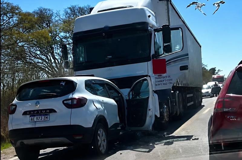 Colisioacuten frontal en Ruta 34 deja varios heridos y hospitalizados
