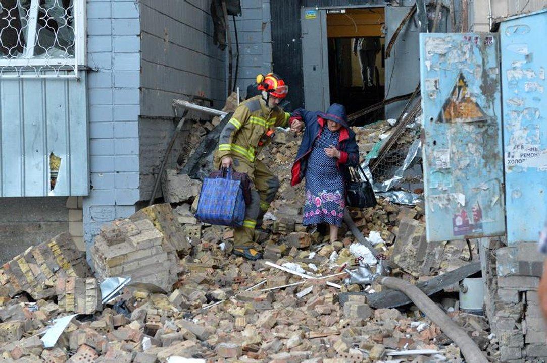 Rusia lanza 218 drones y misiles contra Ucrania- Kiev y Odesa principales objetivos